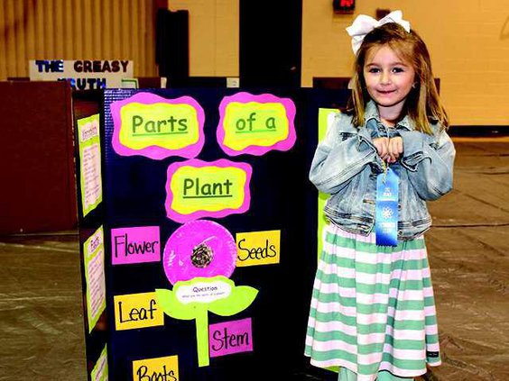 Sophia Pepper PreK Experiment First Place