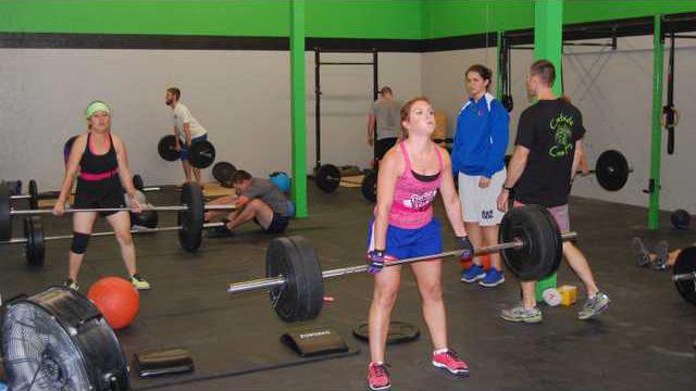 Crossfit action
