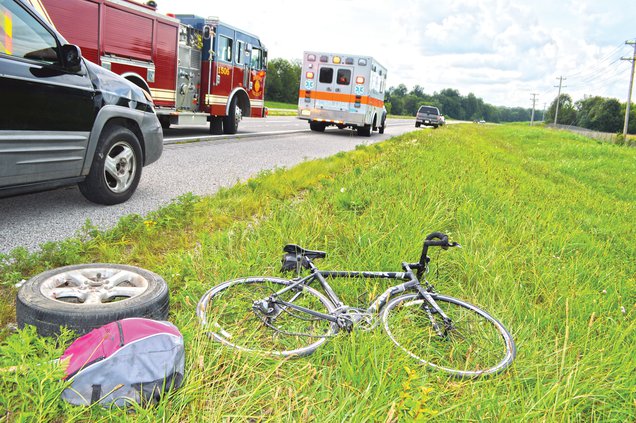 bicycle wreck