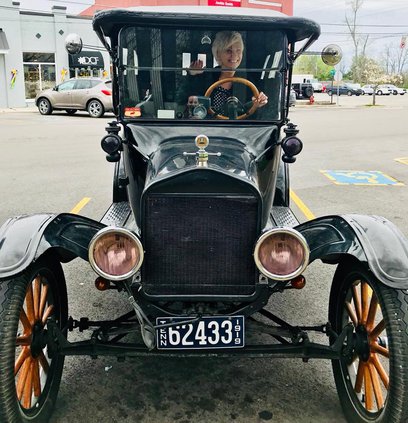 Williams in Model T