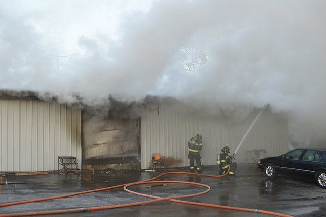 house fire