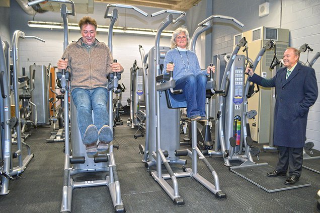 Commissioners tour WCMS Fitness Center.jpg